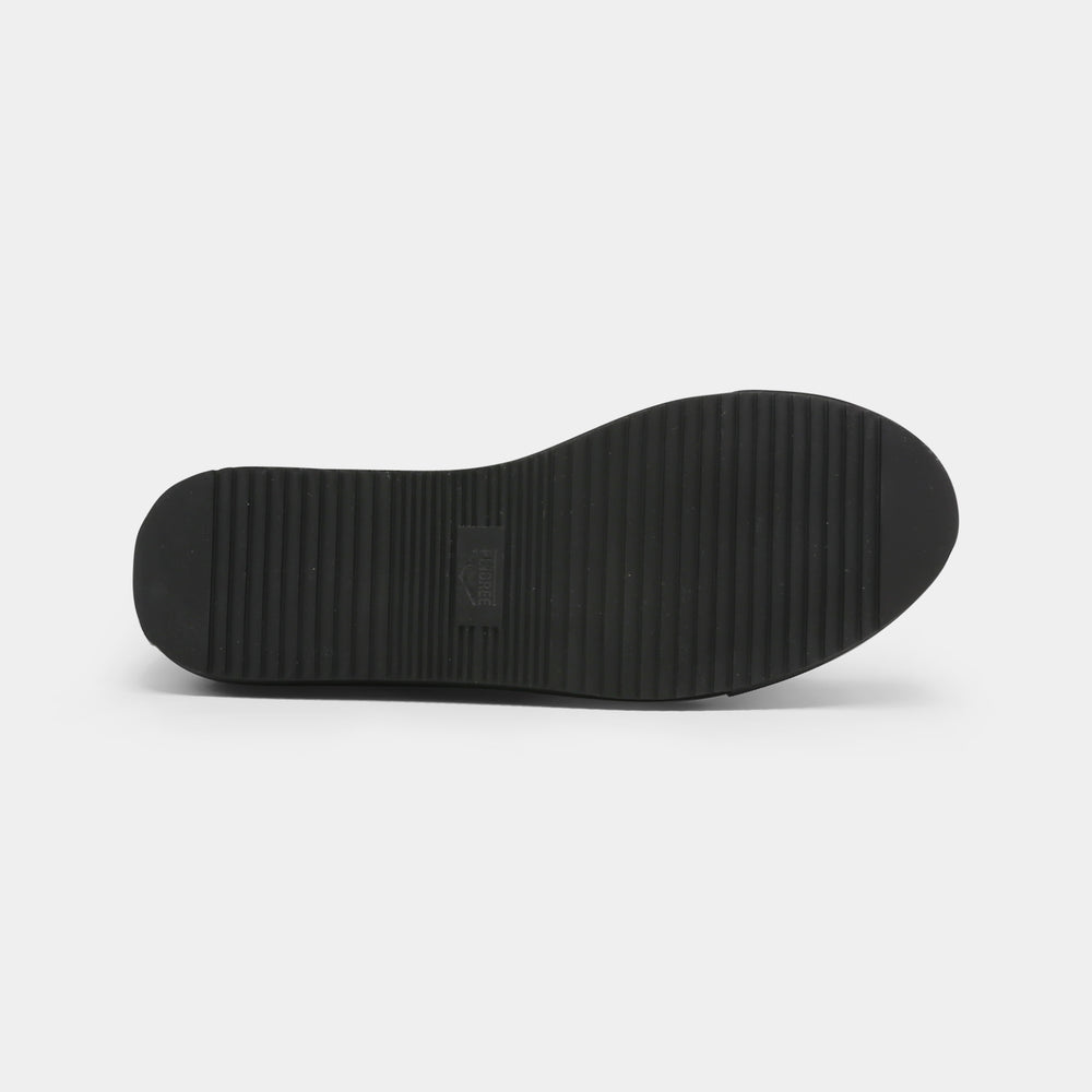 
                      
                        Black Rubber outsole close up
                      
                    