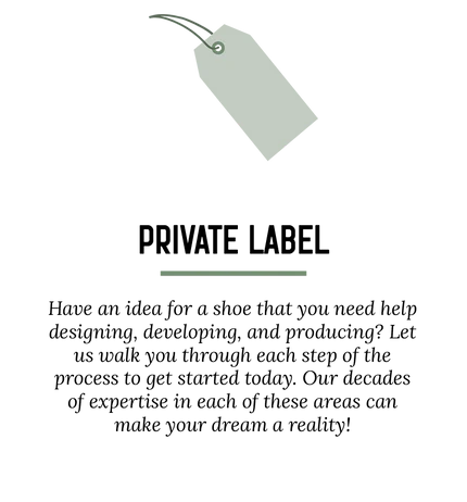 private label design and manufacturing