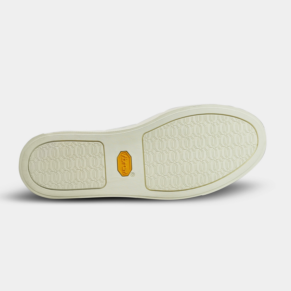 
                      
                        White rubber outsole made by Vibram
                      
                    